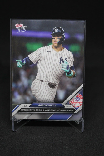 2024 Topps Now 504 Aaron Judge