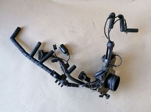 VW Audi Sat Skoda Kabelhalter Zylinderkopf 028971501A + Kabelsatz Glühkerzen 028