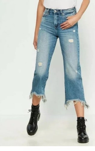 Crop Wide Leg Jeans Day Break Sz 24 