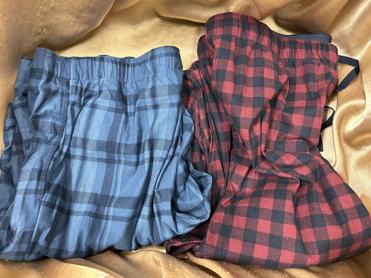 Mens plaid pants store size 44