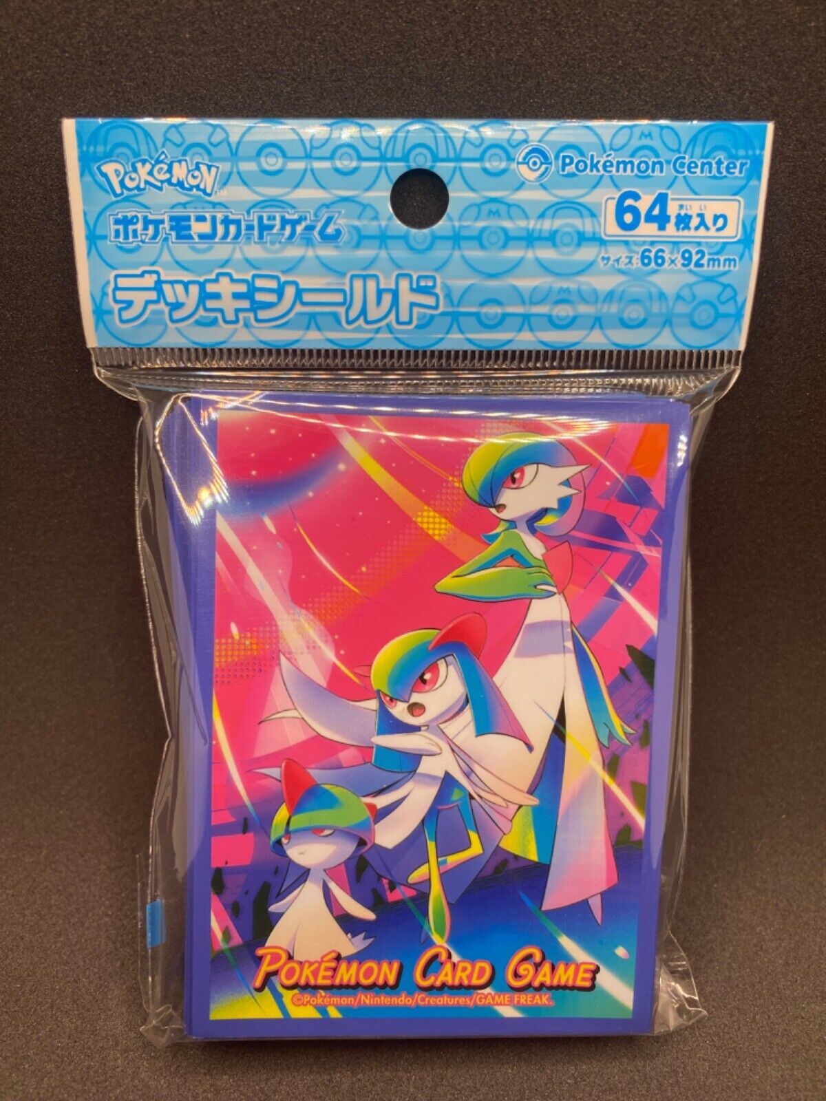 Pokemon Center Original Card Game Sleeve Gardevoir Evolution 64 sleeves