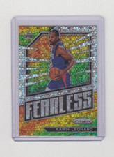 2022-23 Panini Prizm Kawhi Leonard Fearless Fast Break Prizm No. 6