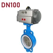 Pneumatic Butterfly Valve Wafer Type Butterfly Controlled Butterfly Valve