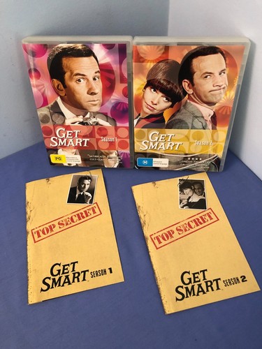 Get Smart 1965 Series Complete Season 1 & 2 Box Sets Don Adams DVD R4 - Picture 2 of 10