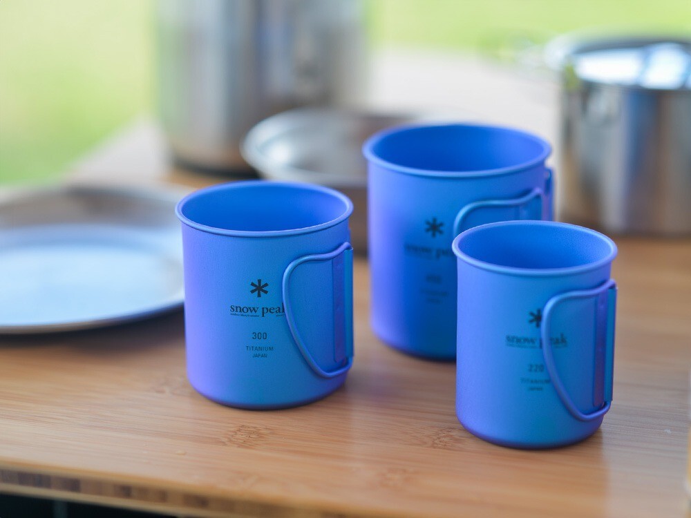 Snow Peak Japan Titanium Single Mug 300ml ONLINE (MG-142-EC