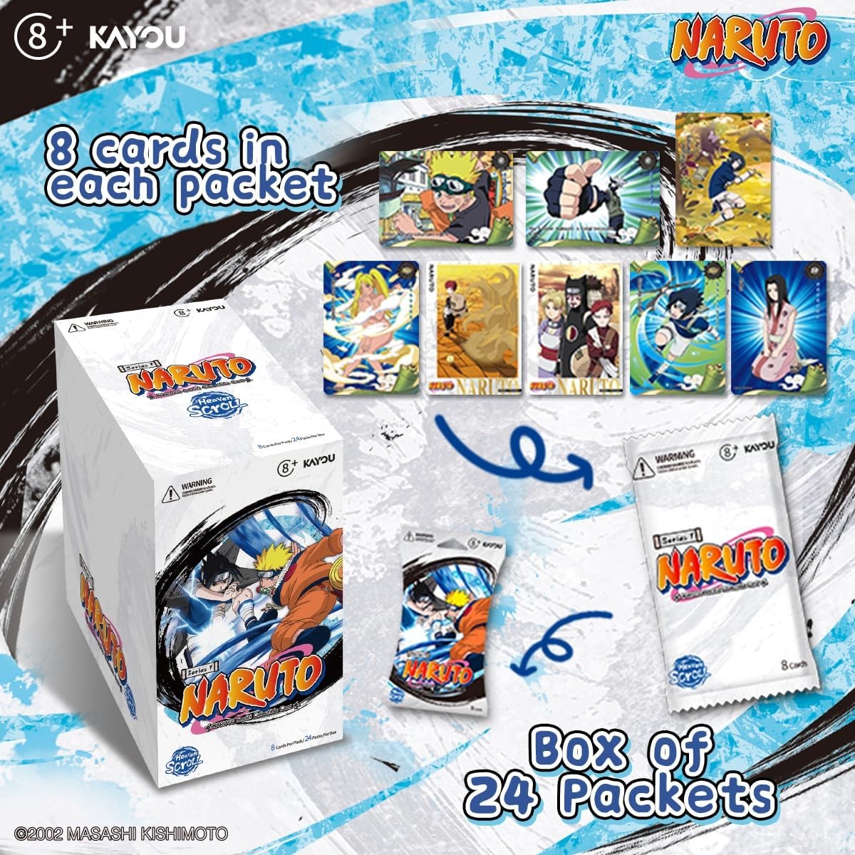 Kayou TCG: Naruto - Smriti Heaven Scroll Series 1 Booster Box - 24