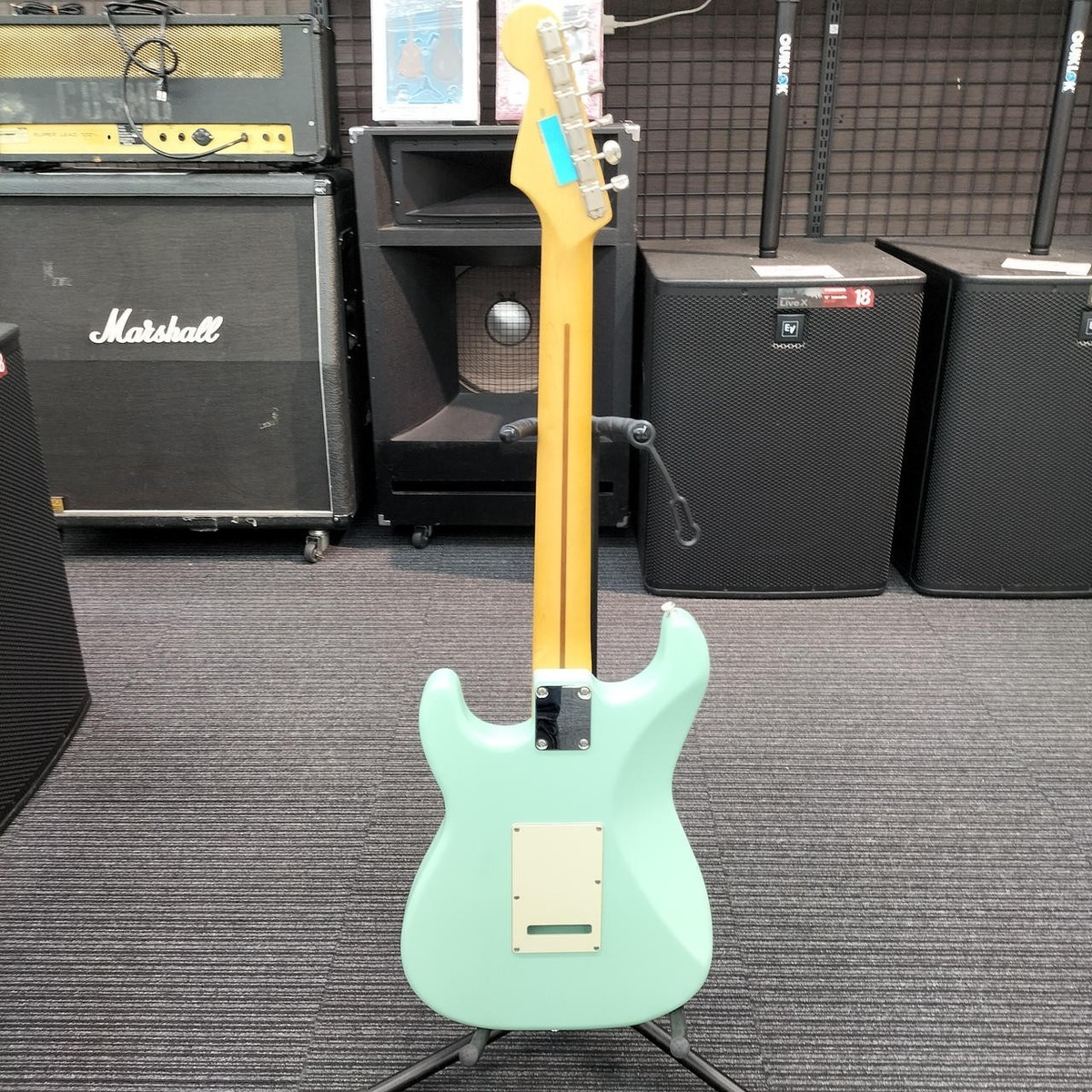 Fender Japan Stratocaster サーフグリーン　小物セット Fender Japan Junior Collection Stratocaster Electric Guitar Made