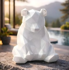 Molde de silicona para estatuilla de oso - para resina, yeso, jabón, vela