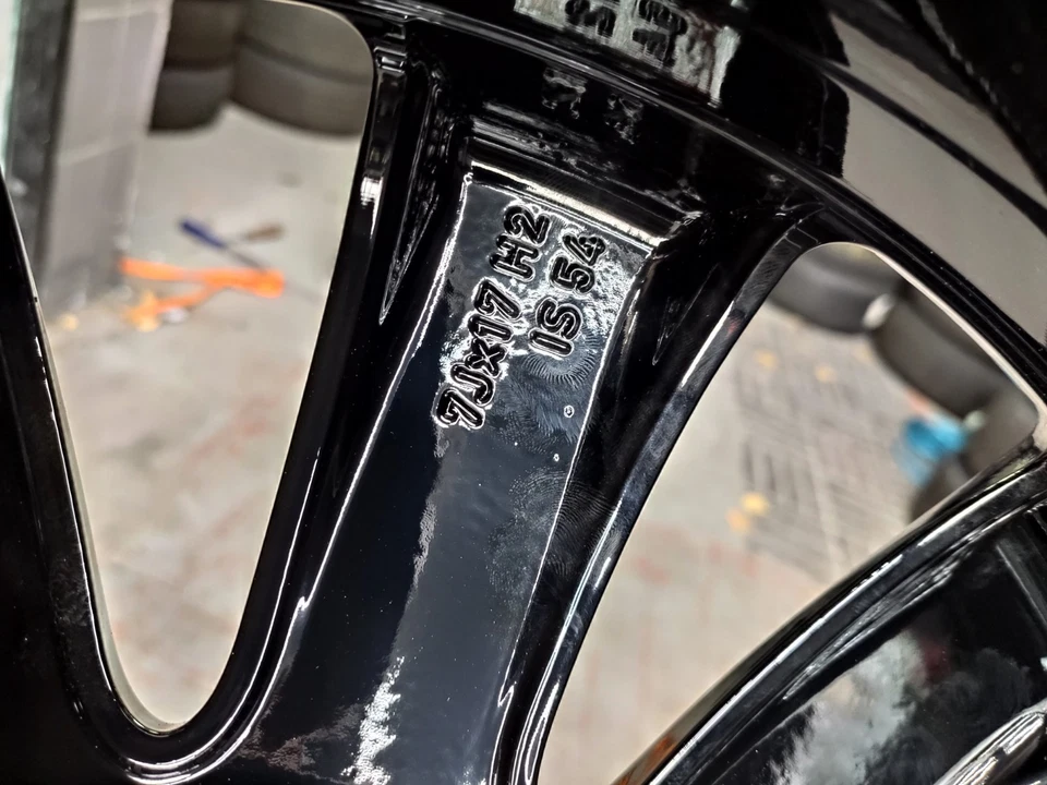 17 ZOLL SCHWARZE MINI FELGEN F55 F56 WINTERRÄDER WINTERREIFEN 205/45 R17 88V - Bild 4 von 4