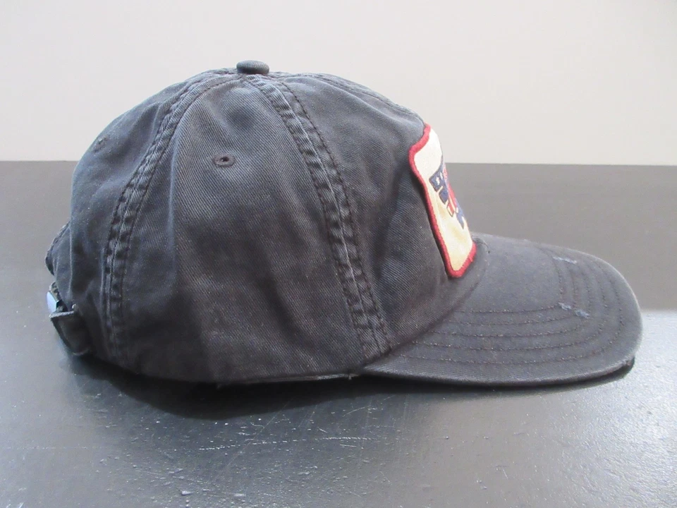 Ralph Lauren Polo Sombrero Gorra Correa Trasera Negro Denim y Suministro Águila Ajustable Para Hombres Foto 4 de 4