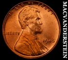 1945 Lincoln Wheat Cent - Red Choice Gem Brilliant Unc  No Reserve  #K1868