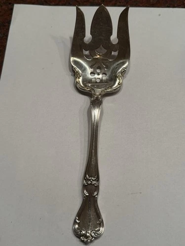 Gorham Silver Flatware Meat Serving Fork 109.4 Grams