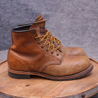 Red Wing Boots #9013 Chestnut Heritage Beckman Featherstone Mens Size 7 D USA