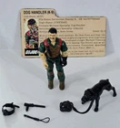 S-650 VINTAGE 1980'S HASBRO GI JOE MUTT & JUNKYARD - COMPLETE WITH FILE CARD
