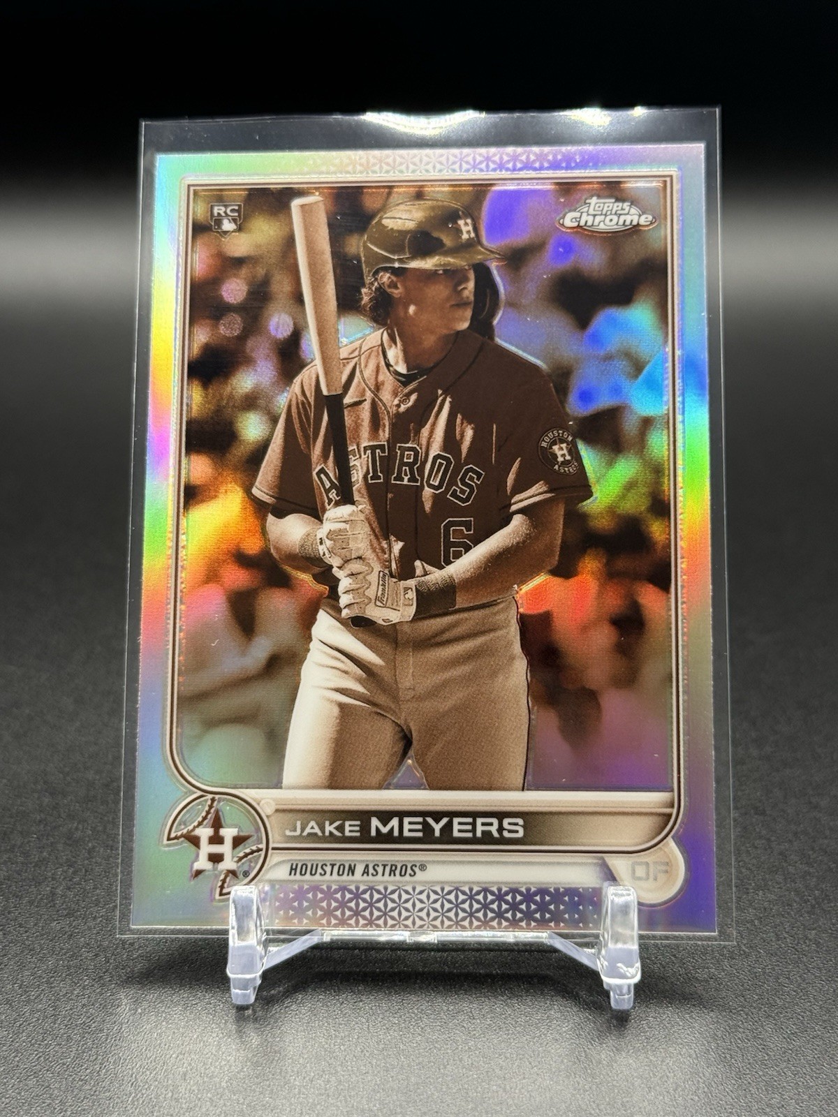 #114 Jake Meyers Sepia Refractor (RC) - 2022 Topps Chrome