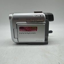 Sony Handycam DCR-HC20 Carl Zeiss Mini DV Cam Power Tested Read Description