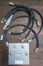 Marti Electronics HRC-10A STL Transmitter Combiner W/ Avcom DCP-1 7 Cable Lot