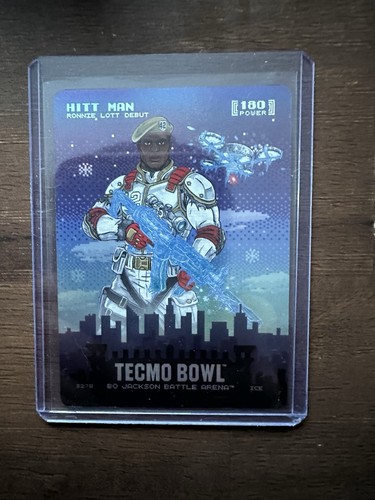 2026 Bo Jackson Battle Arena Tecmo Bowl Hitt Man Ronnie Lott Ice Skyline SP