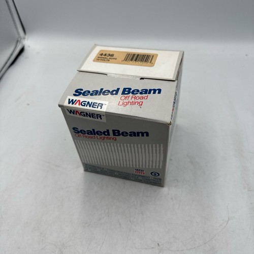 Wagner Automotive Lighting Sealed Beam 12V USA 4436 Durable Off Road - Picture 2 of 6