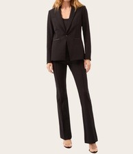 Veronica Beard Hibiscus Scuba Wide Leg Pant Size 6