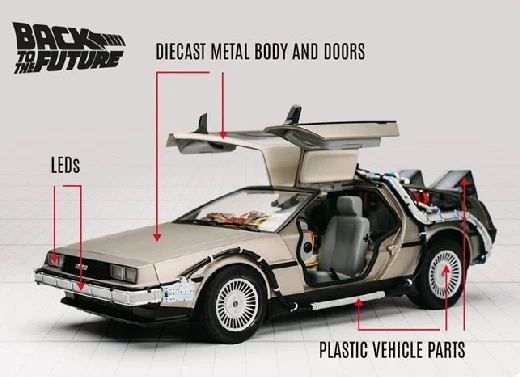 TOMY DeLorean Diecast & Toy Back to the Future for sale | eBay