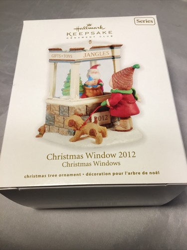 Hallmark Keepsake Ornament Club Exclusivo Ventana de Navidad 2012 - Imagen 3 de 4