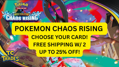 POKEMON CHAOS RISING CHOOSE YOUR CARD! NORMAL / REVERSE FREE SHIPPING W/ 2