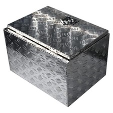 24 Aluminum Underbody Tool Box Rv Trailer Flatbed Truck For Storage Silver