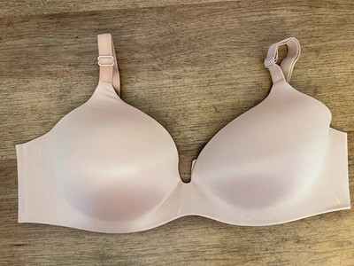 Victoria's Secret Praline Beige Logo 36DD Infinity Flex Perfect Shape  Bra VS