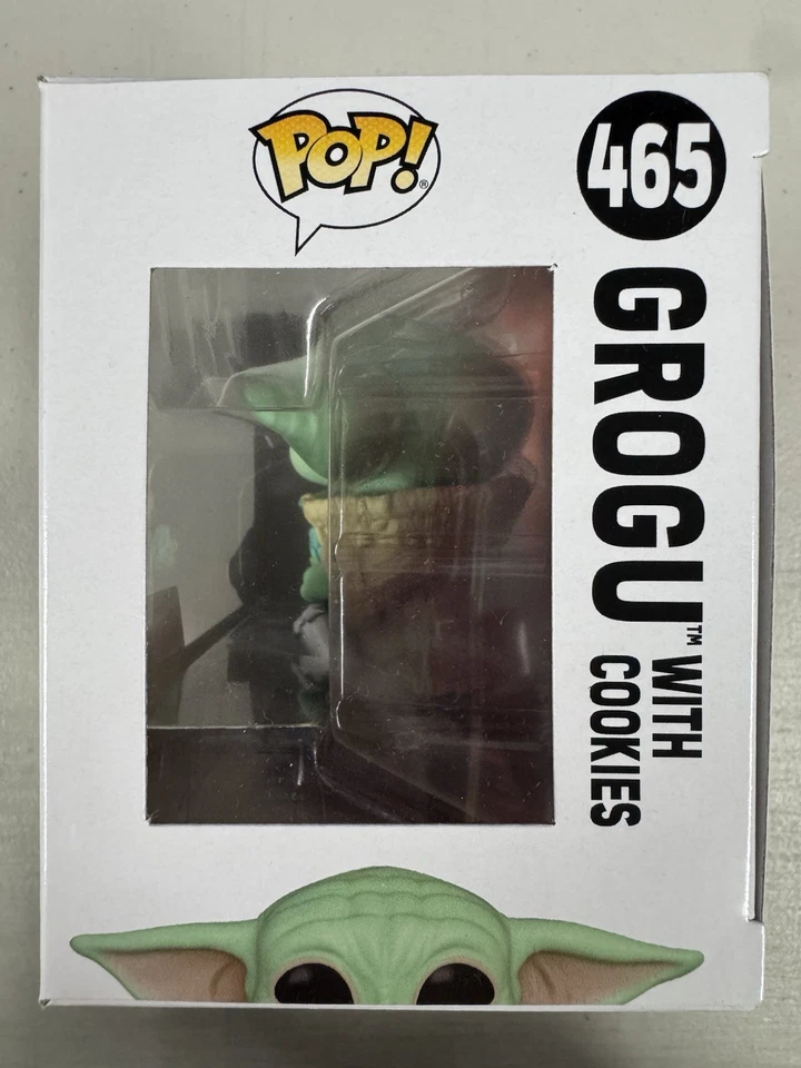 Grogu con Galletas 465 ~ Star Wars: The Mandalorian ~ Vinilo Funko Pop Foto 2 de 4