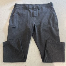 Duluth Trading Co Standard Fit Mens Pants 42x30 Gray Work Utility Casual