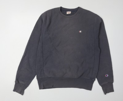 Champion Pullover Sweatshirt Herren Grau Small
