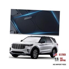 Magnelex Car Windshield Sunshade Double-Layer Design LARGE - 63" x 33.8"
