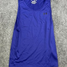 Under Armour Tech Tank Purple - Size: Small