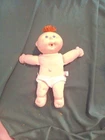 1990 HASBRO First Edition Cabbage Patch Kids Red Puff Boy Doll
