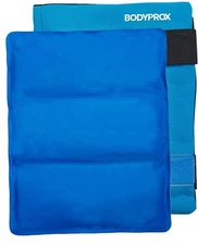 Flexible Large Gel Ice Pack for Shoulders, Arms, Back and Thighs. Hot & Cold The