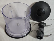 NINJA Master Prep Replacement 16oz Chop Work Bowl with Blade Food Processor