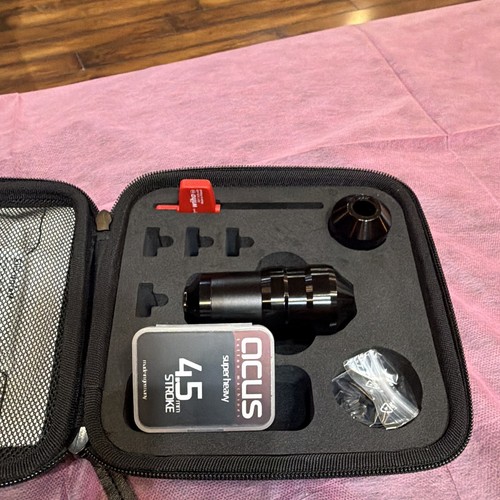 Acus Tattoo Pen Machine, includes 4.1 heavy stroke, & 4.5 super heavy strokes.