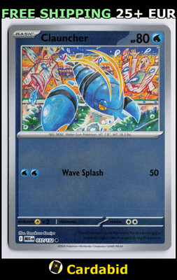 Clauncher - MEG #037/132 ME01: Mega Evolution Reverse Holo Tomokazu Komiya NM