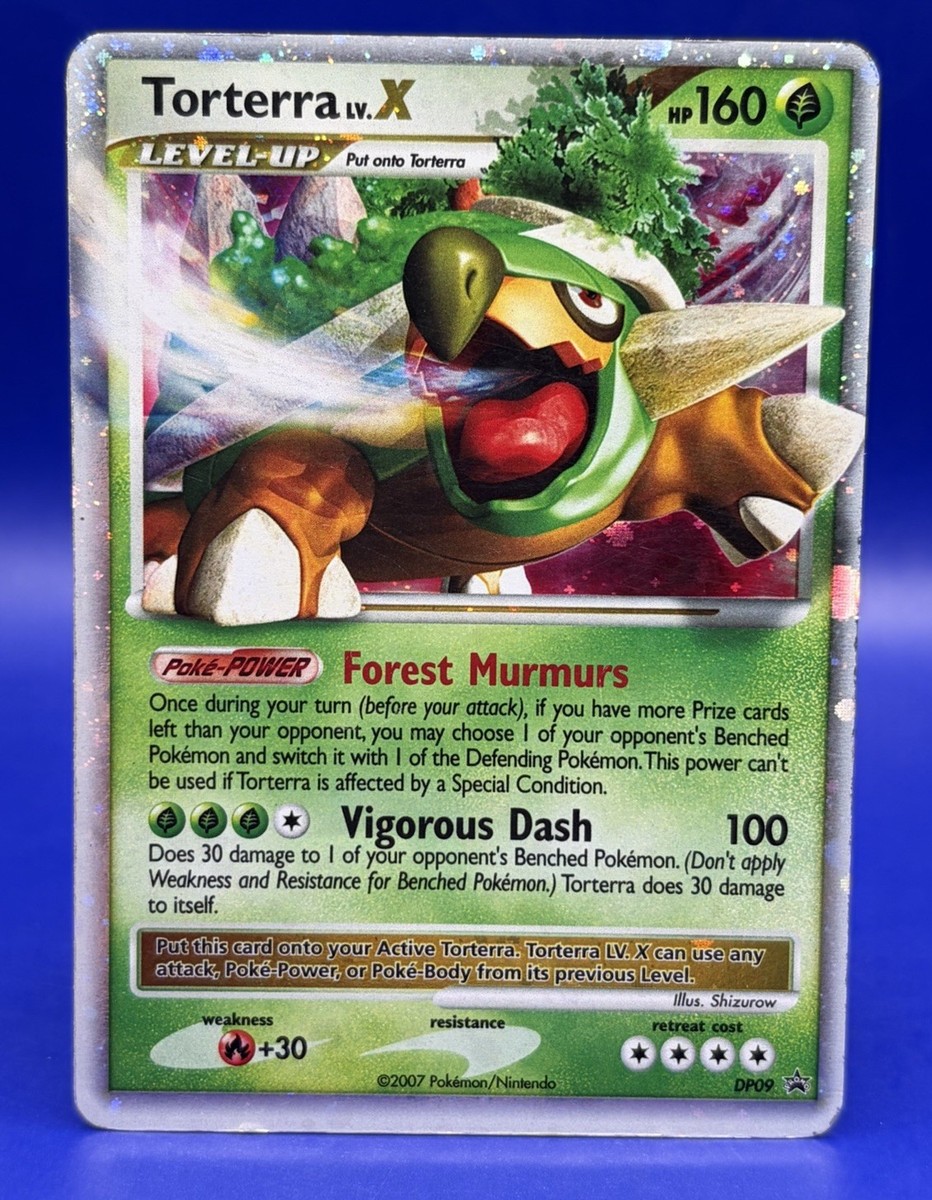 Torterra LV.X Promo Diamond and Pearl Promos DP09 MP | eBay