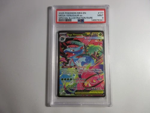 PSA 9 Mega Venusaur EX Special Illustration Rare Mega Evolution Pokemon Card