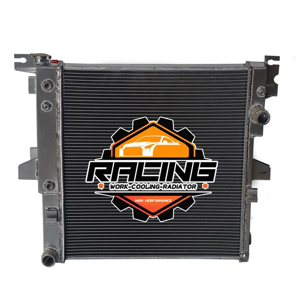 Radiador de aluminio para Ford Explorer 97-99 Mercury Mountaineer V8 1996-2001 2 filas Foto 2 de 4