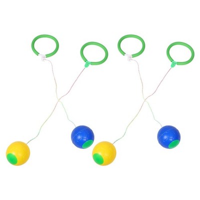 4 Pcs Bouncing Ball Ankle Jump for Children Children s Fitness Skip