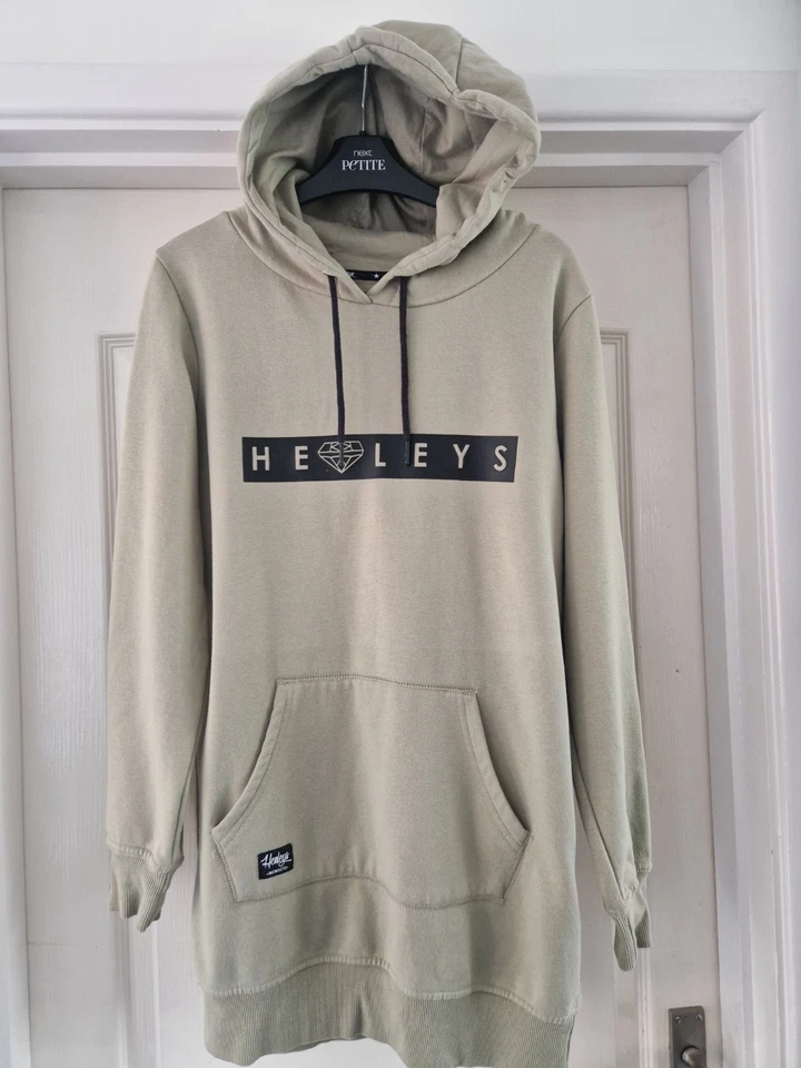 Henleys Hoodie Size 10 Long Sleeve Fleece Lined Kangaroo Pocket Cosy Warm - Image 2 of 4