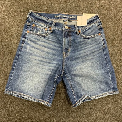 AMERICAN EAGLE 8'' Strigid Perfect Bermuda Short Women's Size 2 Blue