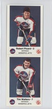 1984-85 Winnipeg Jets Police Issue Robert Picard Tim Watters #RPTW 0f8