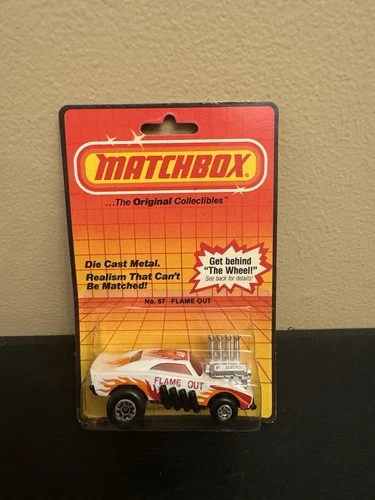 VINTAGE 1983 MATCHBOX FLAME OUT DIECAST CAR ( Sealed )