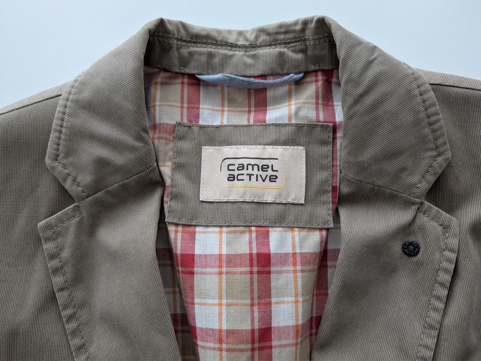 Herren camel active Blazer – Gr. 46 / S – beige taupe - Bild 3 von 4