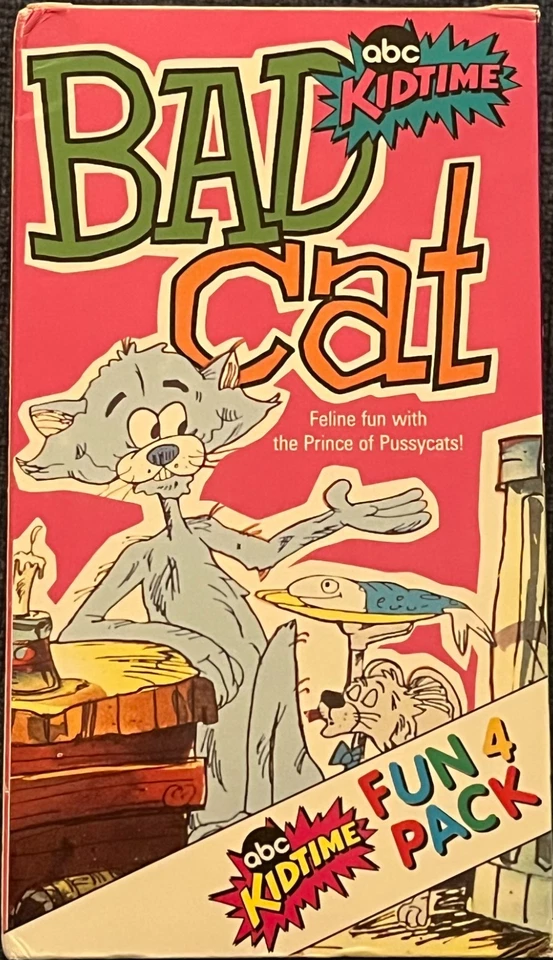 ABC Kid Time Fun 4 Pack VHS 1993 SP Mode GOOD - Image 3 of 4