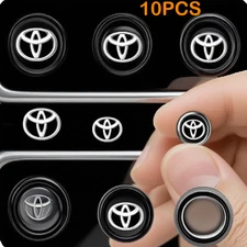 10PC Car Door Edge Guards Shock Absorption & Paint Protection Strips for Toyota